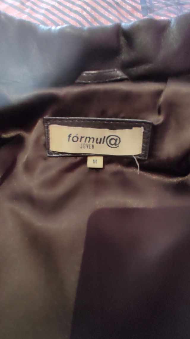 Chaqueta de cuero mujer Marrón formu@ jeans