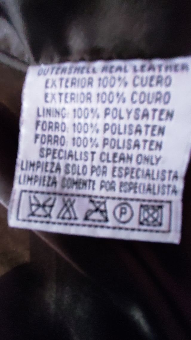 Chaqueta de cuero mujer Marrón formu@ jeans