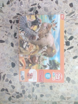 Puzzle Playtive Junior 63 piezas animales