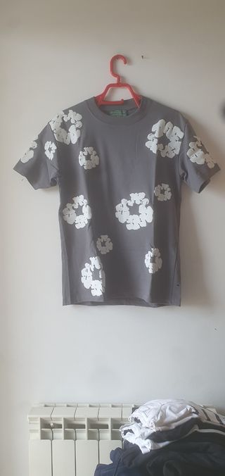 Maglietta Denim Tears Grigia Nuova