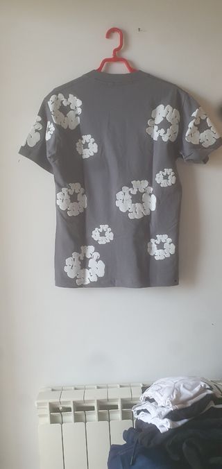 Maglietta Denim Tears Grigia Nuova