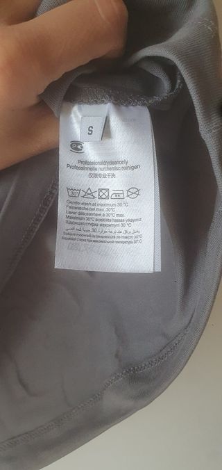 Maglietta Denim Tears Grigia Nuova