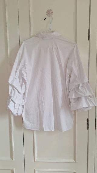 Camisa Zara blanca 