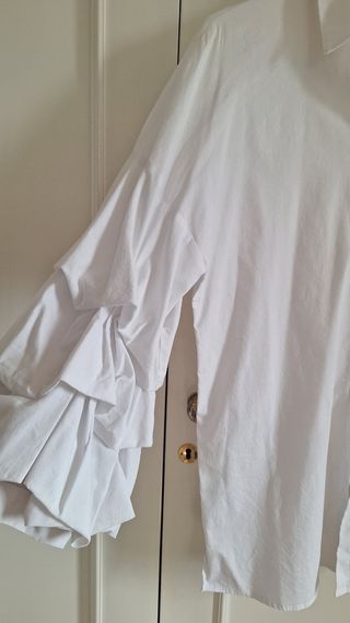 Camisa Zara blanca 