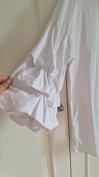 Camisa Zara blanca 