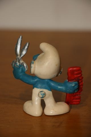 Figura Smurf Cabeleireiro