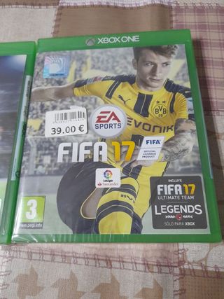 Oferta🇪🇦PRECINTADOS.Juegos XBOX ONE:Fifa 16 y 17
