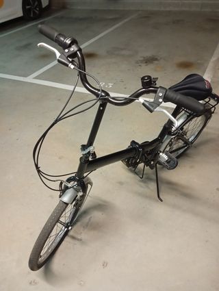 Bicicleta Plegable Negra, en PERFECTO ESTADO!!!