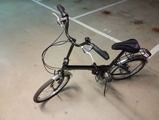 Bicicleta Plegable Negra, en PERFECTO ESTADO!!!