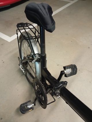 Bicicleta Plegable Negra, en PERFECTO ESTADO!!!