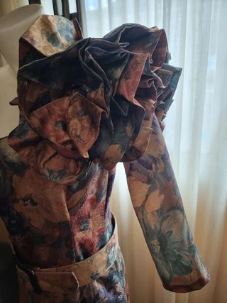 Espectacular traje de flamenca