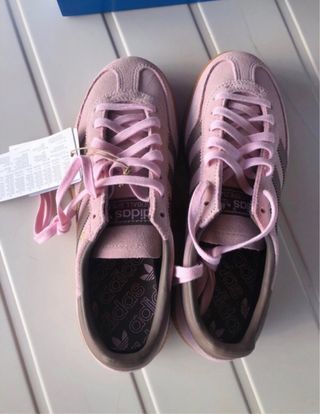 Zapatillas Adidas Spezial Rosa y Marrón