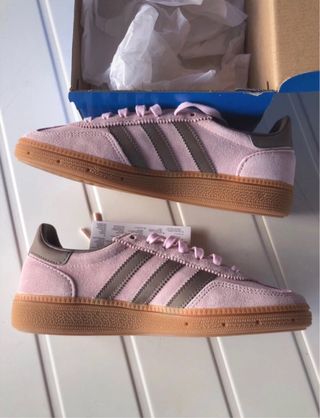 Zapatillas Adidas Spezial Rosa y Marrón