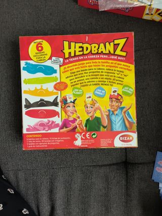 Hedbanz Juego de Mesa Bizak.. 