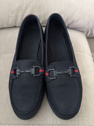 Zapatos planos mujer 24horas negros