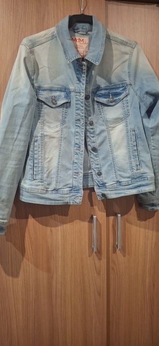 Chaqueta tejana MdM azul