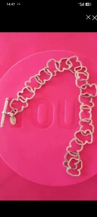 Pulsera Tous Carrusel Plata Original