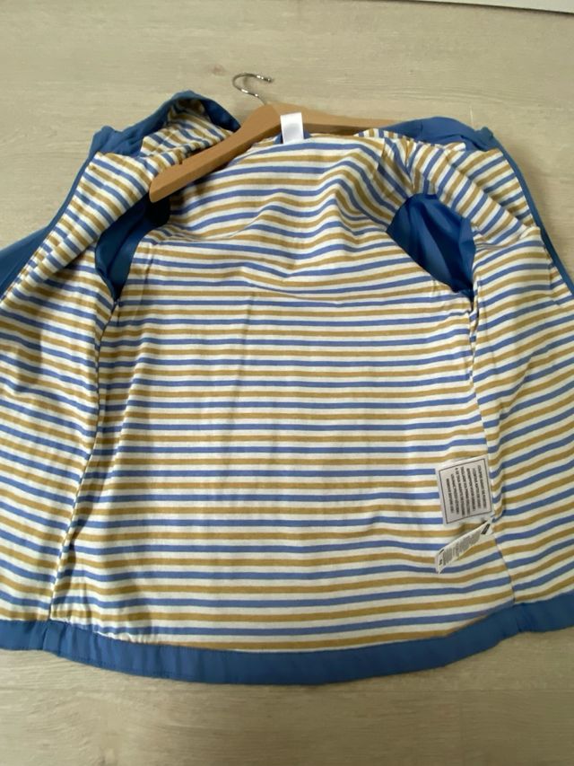 Chaqueta azul gabardina Tex 4 años