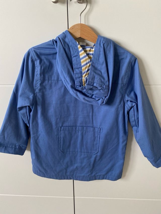Chaqueta azul gabardina Tex 4 años