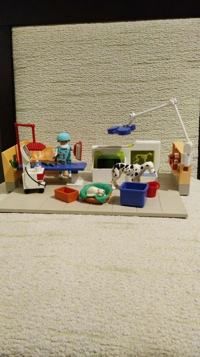 Playmobil veterinario con accesorios