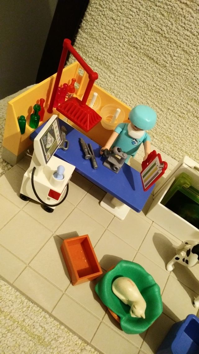 Playmobil veterinario con accesorios