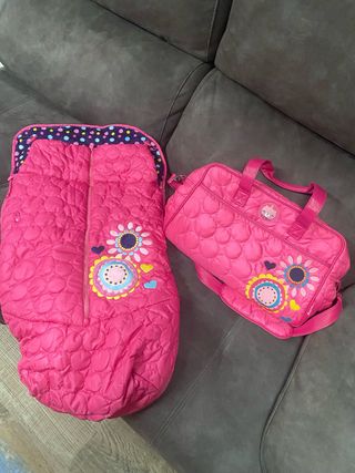 Saco y bolso carriito universal. Marca TucTuc.