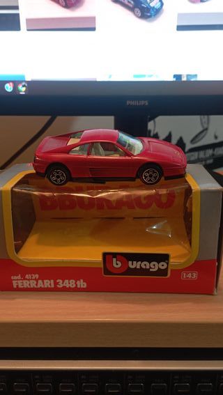 Bburago 1/43 Ferrari 348 tb cod.4139 Die-Cast Meta