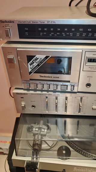 Equipo de música Technics completo