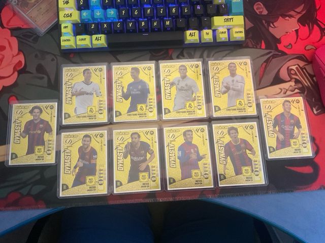 Cristiano y Messi Dynasty Cards