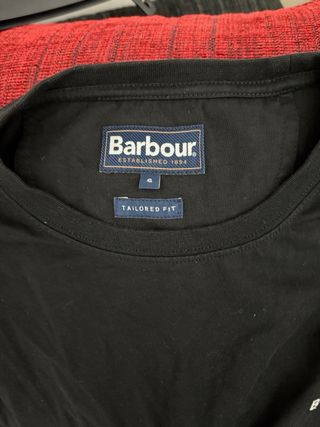 Maglietta Barbour nera - Taglia S