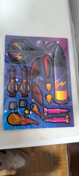 Set Cajas Cumpleaños Espaciales