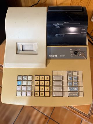 Caja Registradora Casio 240CR