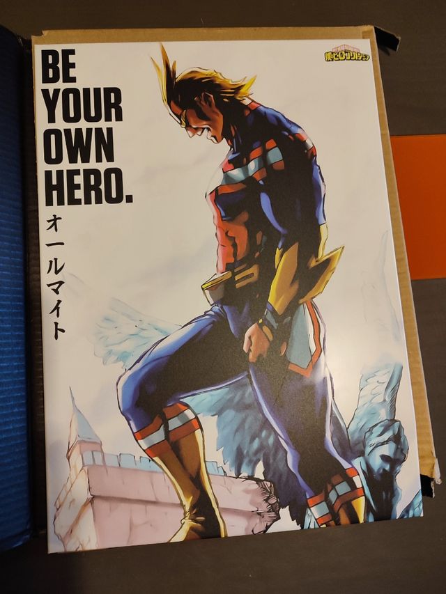 Póster Metálico All Might Displate