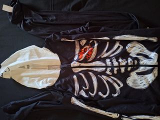 Mono pijama esqueleto Halloween