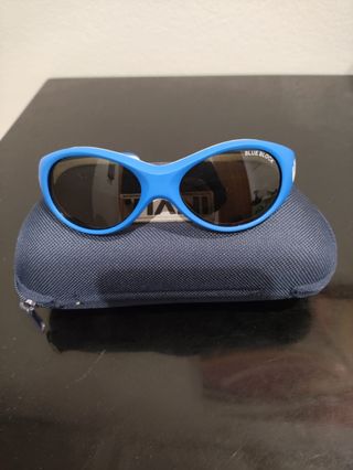 Gafas de sol Nano azules, blanco y gris