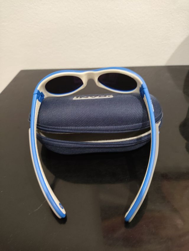 Gafas de sol Nano azules, blanco y gris