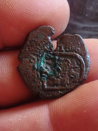 2 Monedas Maravedí Españolas Antiguas
