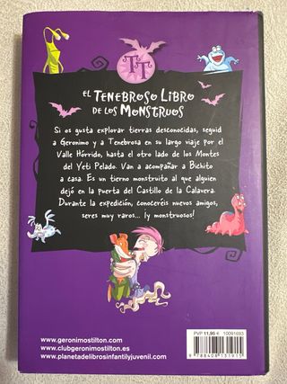 El tenebroso libro de los monstruos: Con la mon...