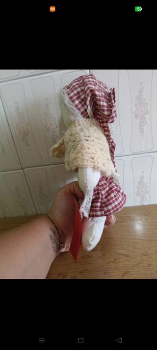 Bambola artigianale nonna