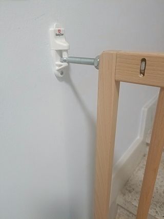 Barrera de seguridad madera escaleras