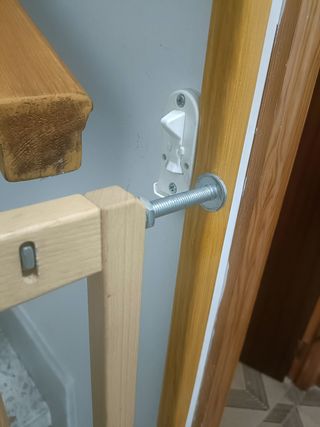 Barrera de seguridad madera escaleras