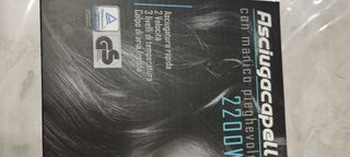 Asciugacapelli 2200W con manico pieghevole