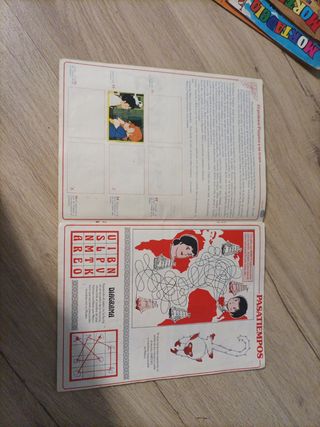 Álbum cromos Marco los Apeninos a los Andes Danone