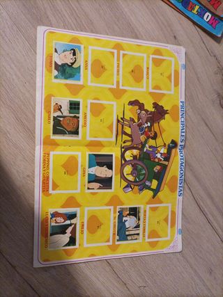 Álbum cromos Marco los Apeninos a los Andes Danone