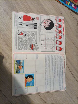 Álbum cromos Marco los Apeninos a los Andes Danone