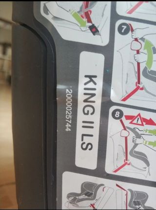 Silla bebe Britax Romer King II LS Silla Coche Az