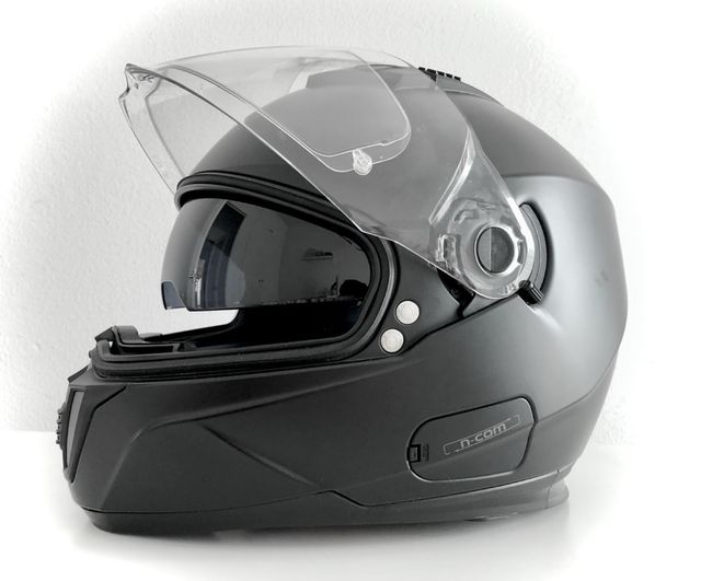 Casco Moto Nolan N86 N-Com Negro