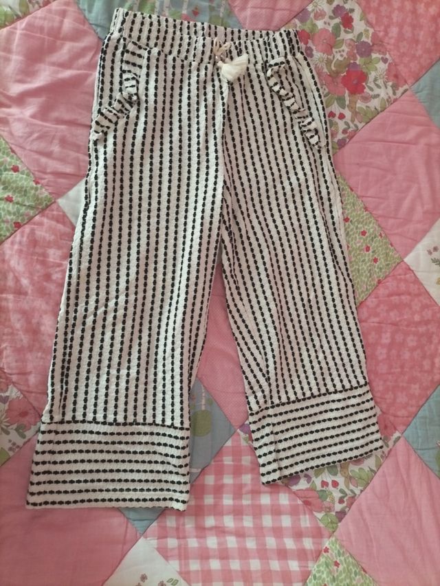 Conjunto Verano Camiseta y Pantalón Rayas 8-9 años