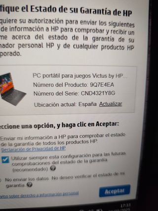 HP Victus 16 i7 32GB RAM RTX 4070