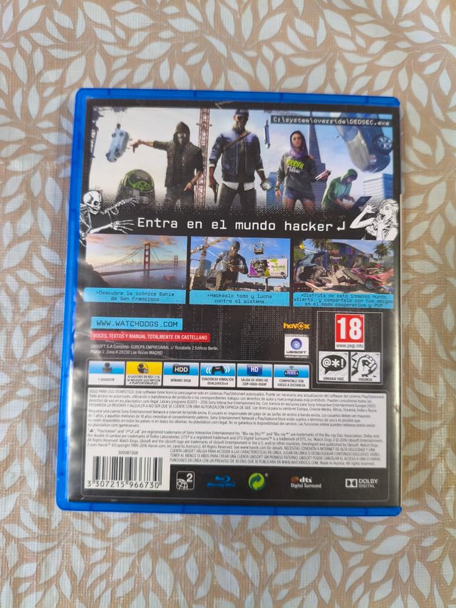 Watch Dogs 2 PS4 (PlayStation 4) Ubisoft
